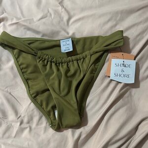 Shade & Shore Khaki Bikini Bottom